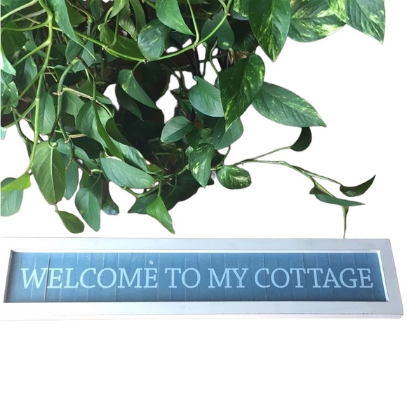 Wood Wall Art Waterside Cottage by Concept - Picture 1 of 5